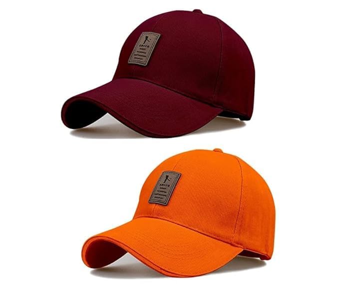rytoria Combo 3 Pcs Cap for Men and Women Unisex Cotton Caps Adjustable Strap Free Size Summer Sports Cricket Gym Dance rytoria Combo 3 Pcs Cap for Men and Women Unisex Cotton Caps Adjustable Strap Free Size Summer Sports Cricket Gym Dance