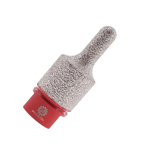 FOCSTOL Broca Fresado Diamante 10-25mm para Agrandar Pulido y dar Forma Orificios Existentes en Azulejos Porcelana Cerámica Mármol Granito Piedra Artificial Cuarzo M14 Rosca
