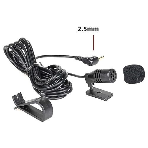 JILIMI 全方向性車載マイク 2.5mm黒