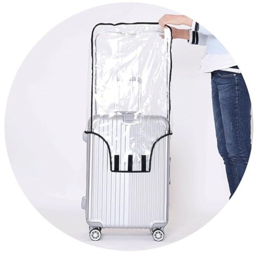Housse de protection en PVC anti-rayures et anti-poussière pour grande valise