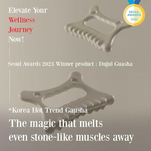 ROSE DE JARDIN Ceramic Gua Sha, Face&Body Guasha, Korean Gausha, Face Lift, Muscle Relief Massage Board, Skin Care Gift for Men Women - Image 3