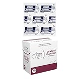 Dynarex Denture Cleanser Tablets - Reduce Odors & Stains - Individually Wrapped, Peppermint Denture Cleaning Tablets - Box of 40 Tablets