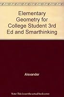 Elementary Geometry for College Student 3rd Ed and Smarthinking 0618271384 Book Cover