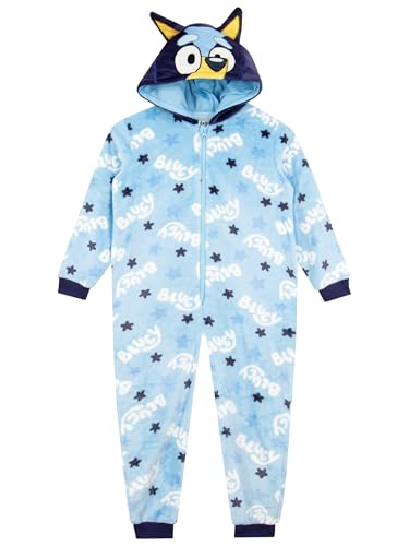 BlueY Pyjama | Combinaison Enfant | Grenouillere Enfant | Surpyjama Garcon | Bleu 7-8 Ans