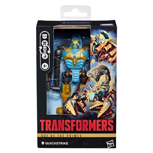 Transformers Age of The Primes, Figurine Quickstrike Classe Deluxe