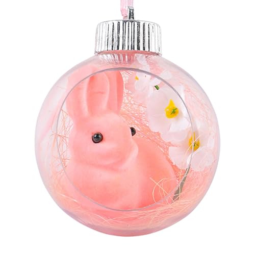 Yianyal de Bola de acrílico Transparente, Decoraciones de Bolas acrílicas Transparentes, Decoraciones de Puerta portátiles, Bonito Colgante de Animal para el hogar, Pared, cunas