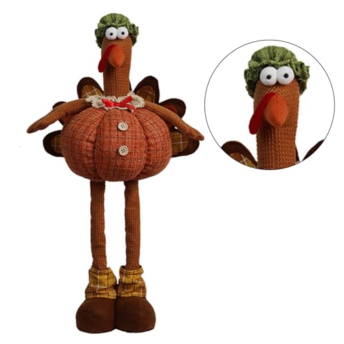 Figurine de dinde articulée pour stabiliser vos décors de table et étagères