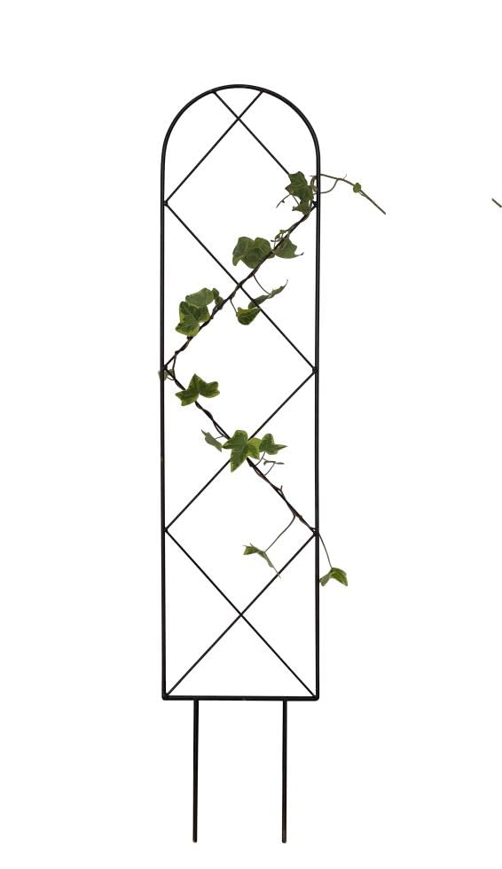 TrendLine Rankgitter Raute 90 cm Spaliere Grau