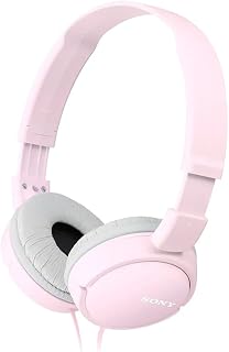 Sony Pink Wired On-Ear Headphones MDR-ZX110