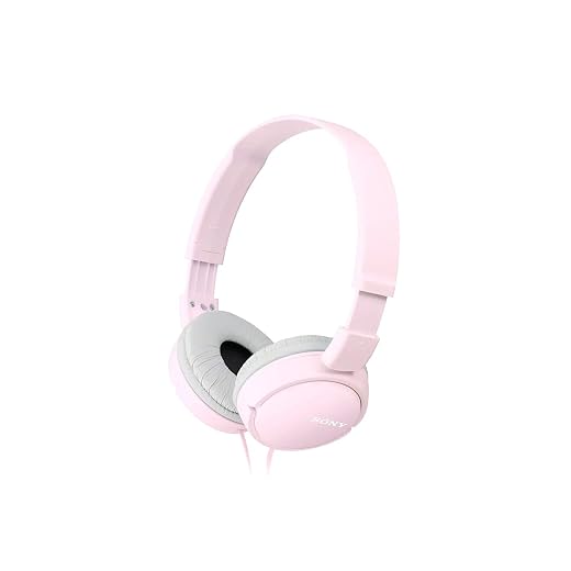 Sony Dynamic Foldable Headphones Mdr-ZX110-P (Pink)