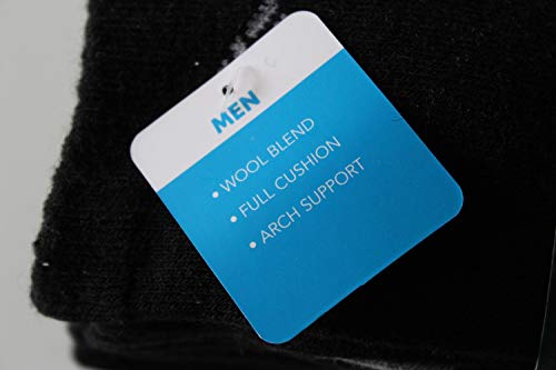 Columbia Men's 4-pack Wool-Blend Crew Socks (NAVY CREAM BROWN)3