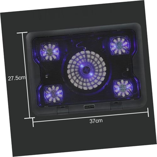 Base para Laptop con 5 Ventiladores y Soporte Ajustable USB miniatura 5