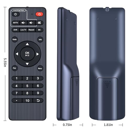ZapperBox M1 télécommande double tuner ZWP OTA