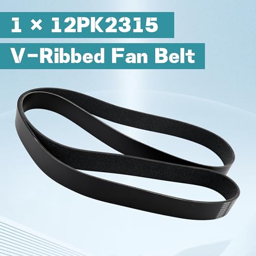 RAPIHIDAN 12PK2315 Fan Belt Fit for Cummins ISX15 QSX15, Part Number: 3100189 3682893 013216318 356541C3 by RAPIHIDAN - Used condition - Image 6