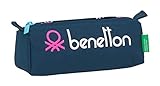 safta benetton oficial portatodo escolar con cremallera y compartimento único.
