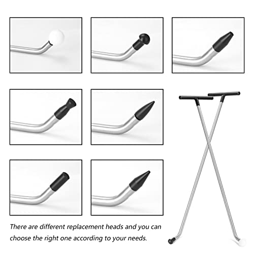Sunydog Auto Ausbeulwerkzeug,Beulen Reparaturset Auto,Dellenentfernungsstangen Auto-Brechstangen Lacklose Dellenreparaturwerkzeuge Kits Lacklose Dellenreparaturwerkzeuge