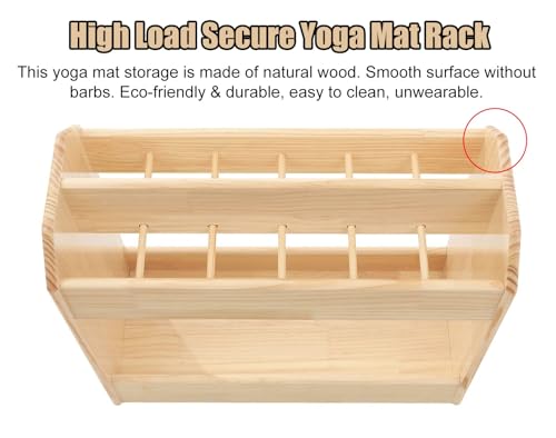 Rangement tapis yoga et haltères : support robuste pour kettlebells et matériel sport - 4