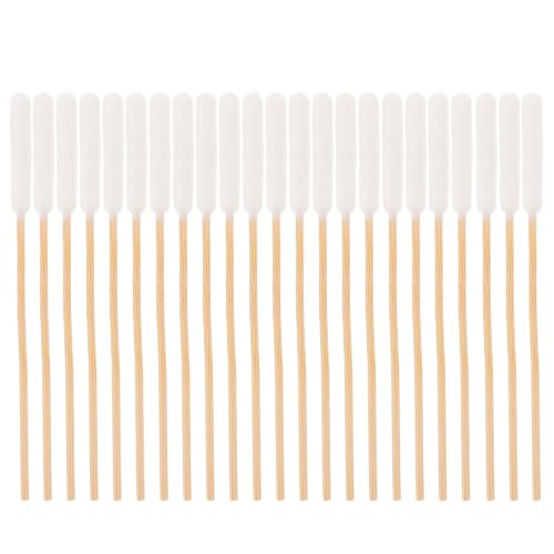 Outanaya Pet Ear Cleaning Cotton Swabs for Dogs and Cats Single-Headed Large Cotton Tips 50pcs Pack for Pet Ear and Eye Hygiene Maintenance