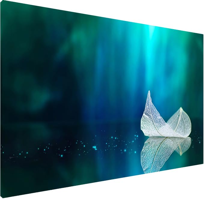 Pizarra Metálica Magnética Moderna – Pizarra Blanca Decorativa y Tablero de Notas con Imanes para Hogares, Oficinas y Cocinas – Diseño de Arte de Pared Elegante (Tamaño 60cm x 40cm)