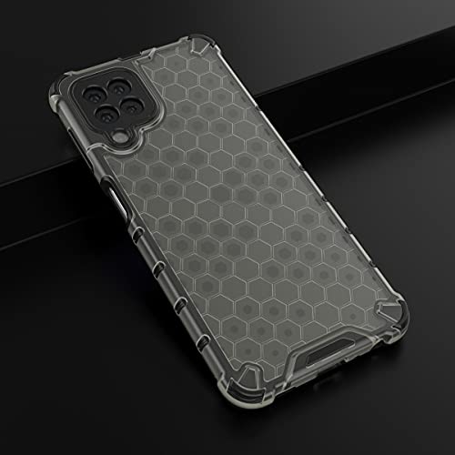 Image of Glasgow | for Samsung Galaxy A22 Stylish Look Pattern Back Case Cover for Samsung Galaxy A22 - Black