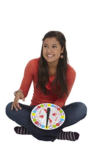 Twister, Jeu de Groupe Classique pour Enfants et la Famille, Jeu de société Twister, à partir de 6 Ans, pour l'intérieur ou l'extérieur - Version Française