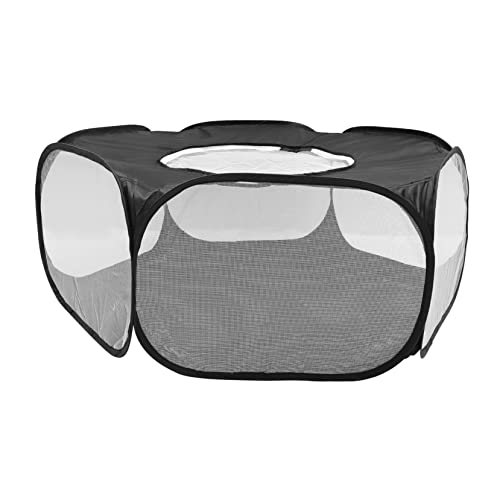 Sosoport 1 ybgeg xr[T[N܂肽ݎ nX^[xr[T[N ̎q珬 hamster cage ̂ ̃xr[T[N pP[W z Black