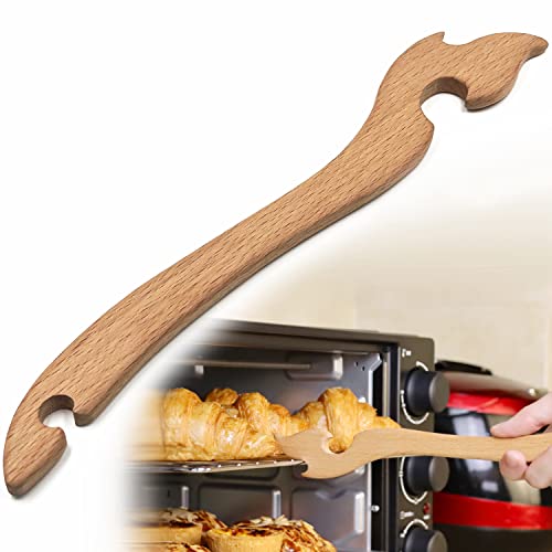 Shinelingee Oven Rack Puller - Push Pull Tool Prevent Scalding Pull Out Hot Racks Safely Long Handle Toaster Oven Accessories Suitable For Kitchen Air Fryer