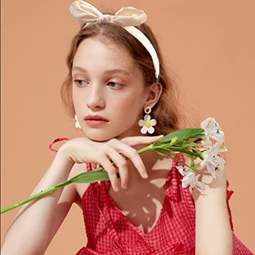 Aco-Uint 6 Pack Headbands For Women, Thin Bow Headbands Knotted Headbands, Cute Headbands With Bow For Girls Knot Headbands Kids Headbands Girls Headbands 8-12 Hair Accessories For Women #TOP3