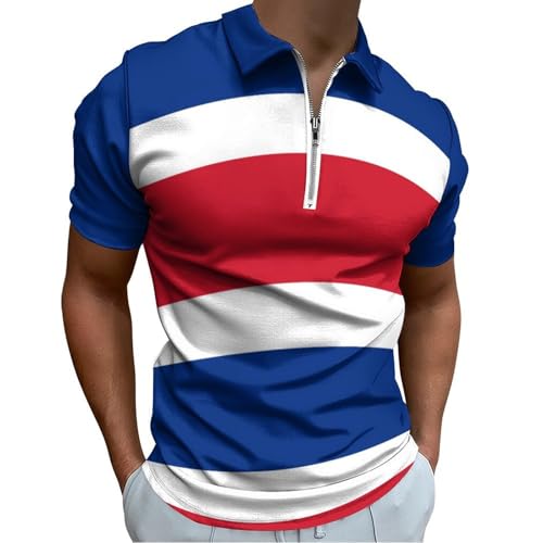 Polo homme manches courtes grande taille bleu foncé stretch