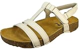 Sandales en cuir ART Sandales unisexes Breathe à bout ouvert, crème, 41 EU
