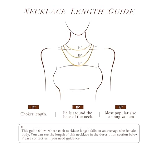 WomenGifts 14K Gold-Filled Herringbone Necklace for Women – Dainty Snake Chain Choker, Trendy Simple Long Layered Jewelry Non Tarnish, 14-18 Inch Thin & Chunky Options, Gift for Her4