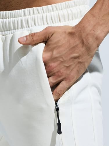 Image of Men Stretchable Cut & Sew Breathable Joggers with Multi Secure Zipper Pocket| Moisture Wicking Light Weight Track Pant| Men Joggers|Casual Track Pants