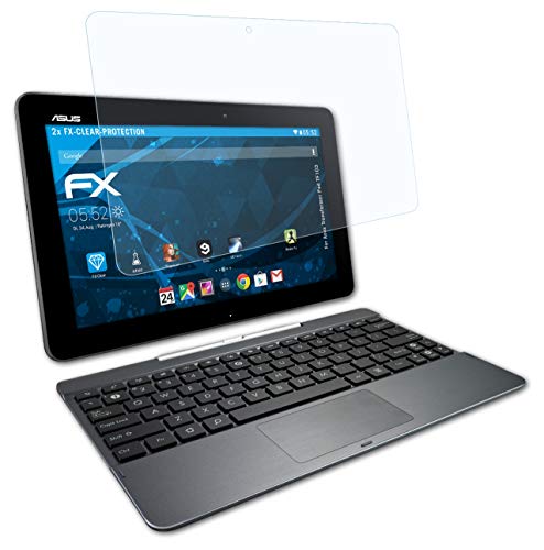 atFoliX Film Protection d'écran Compatible avec ASUS Transformer Pad TF103 Protecteur d'écran, Ultra-Clair FX Écran Protecteur (2X)