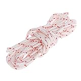 Nicejoy Starterseil Zugschnur Rasenmäher Gerätekabel Strimmer Rasenmäher Pull Profi Starterseil 3.5mm Garten Maschine Montage 3m