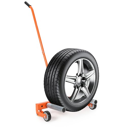 Garvee Adjustable Tire Lifter Dolly, 330LBS Semi Truck Tire Lifting