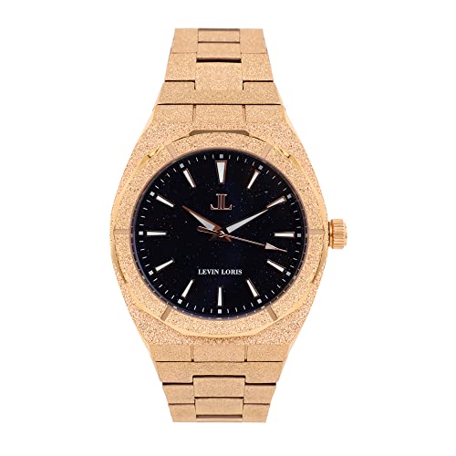 Image of Men's Luxury Premium Stainsteel Steel Band, Japanse Miyota Movement, Waterproof Wrist Quartz Watch