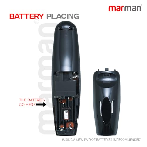 Image of marman Compatible with BPL Web OS Smart TV Remote Original Model AM43UWA6B 43UC7312 43U-C7310 Suitable for 32 43 50 55 65 Inch Ultra HD 4K Television Non Voice Command with Streaming Apps