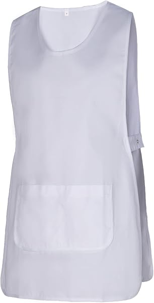 MISEMIYA Tablier de Nettoyage Bzz-868 Batas de laboratorio Unisex adulto (Pack de 1) - 1