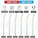 Hosuly 36 Pcs Reusable Glass Straws Bulk 8