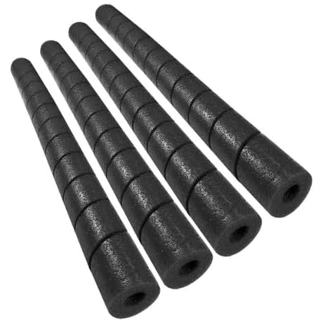 SnakeWrap™ Basement Pole Wrap, 4-Pack 22” Multi-Purpose Cushioning in 11 Colors