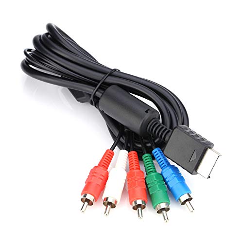 Cables de Audio, Cable de Audio AV Multi out para Cable de Video PS3, Cable de Video para PS3 Cable de Video Duradero para PS2 para Sony Playstation PS2 PS3 Cover