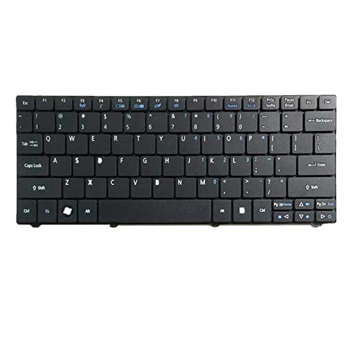 Clavier de rechange Acer Aspire One AOD255E US noir contre l'usure informatique