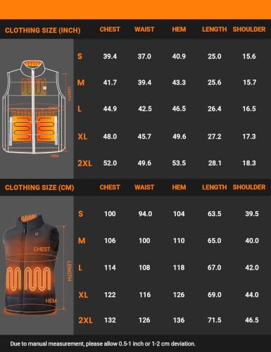 Vestego Heated Vest for Women with Power Bank Included, Winter Outdoor - image 7