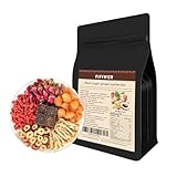 Black sugar ginger tea, independent triangular bag, red dates, cinnamon, goji berries, and double red rose flavors, ginger tea 10.5oz (10x30 pack grams)