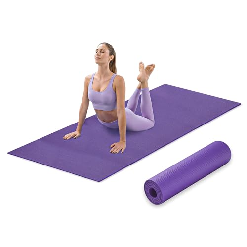 Sunny Health & Fitness Yoga Mat (Purple)