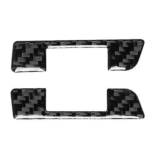 TOTMOX Cubierta de salida de ventilación lateral de aire acondicionado, panel de decoración de consola central, 2 piezas, 2014-2019 compatible con Lexus NX200