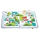 Tiny Love Super Mat, Spielmatte Baby, faltbare Spieldecke (150 x 100 cm), 0+ Monate, 9 Aktivitäten, weiche Krabbeldecke Baby, Spiegel für die Bauchlage, Guck-Guck-Spiel, Beißring, Meadow Days