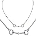 Exselle Snaffle Bit Necklace