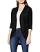 Produktbild berydale Damen leger geschnittene Strickjacke, Schwarz, XL