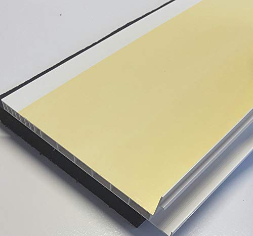 Rollladendeckel Schallschutz mit Flex-Schaum & Schwerfolie 320 mm breit Rollladenkastendeckel Rollladendämmung … … (1100 mm) Cover